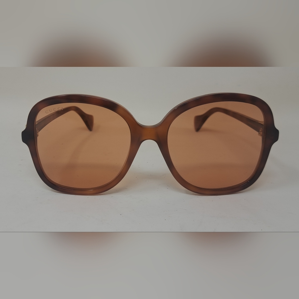 NWT Gucci Women's Sunglasses Havana Pink Butterfly GG 1178S 004 56-20-145 - Picture 14 of 16
